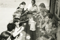 1968 - Bistensee - Abendessen